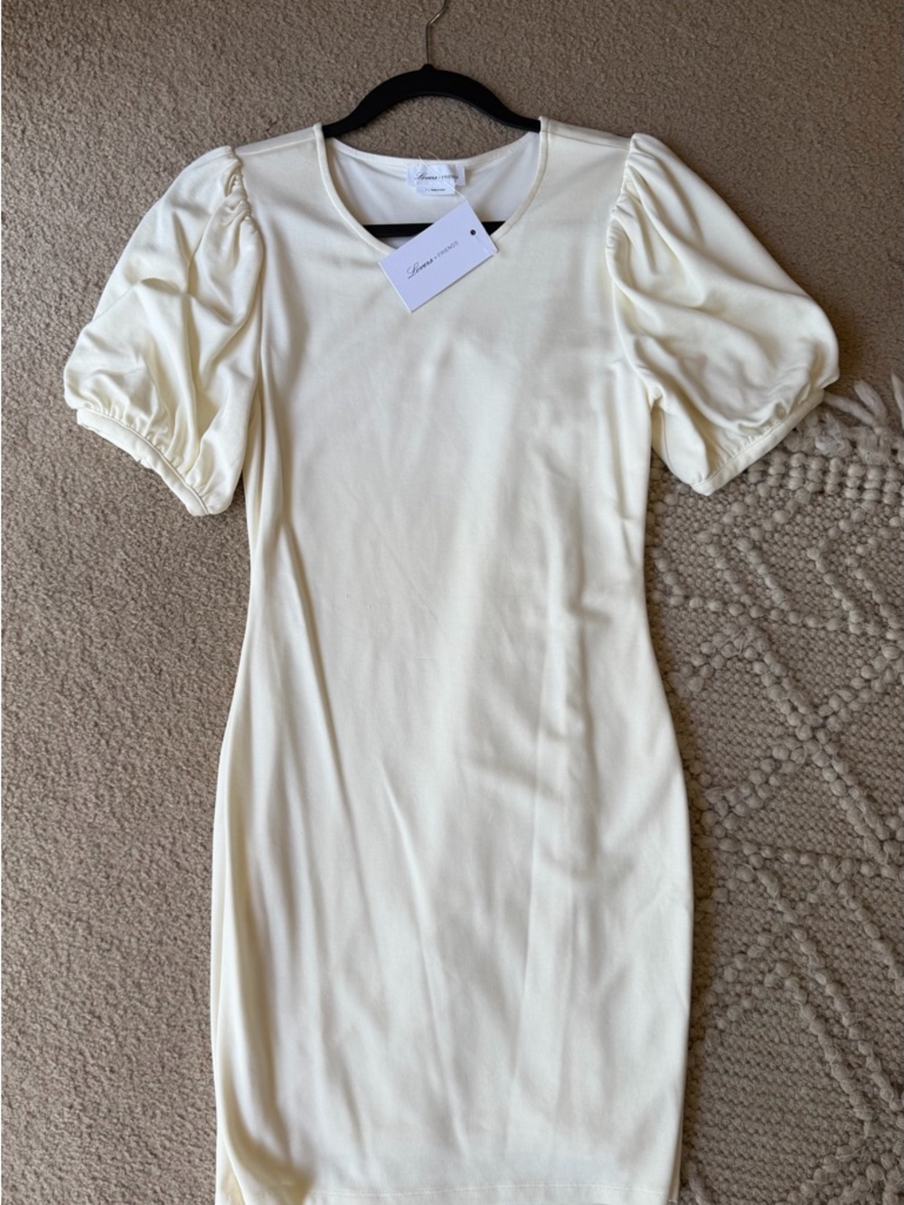 Lovers + Friends NWT Puff Sleeve Mini Dress Size S